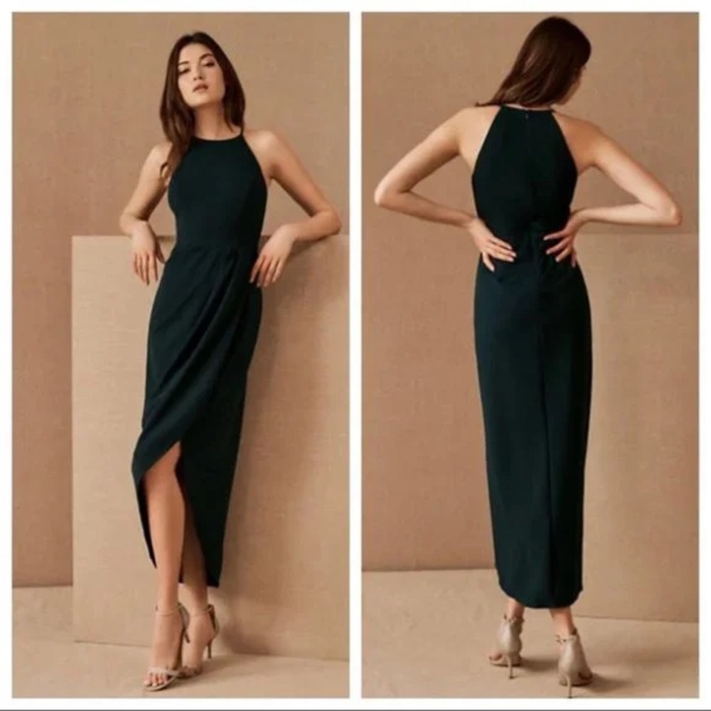 BHLDN Marceau Crepe Gown in Black